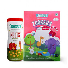 Deals, Discounts & Offers on  - Timios Apple & Cinnamon Melts - Cherry Bits Zookers | Combo Pack of 2