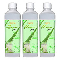 Deals, Discounts & Offers on  - 360 Degree Organic Aloe Vera Juice For Skin and Hair No Added Sugar - 500ml (Pack 3)