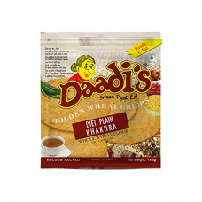 Deals, Discounts & Offers on  - Daadi's Golden Wheat Crisps Diet Plain Khakhra 180g (Pack of 3)