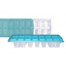 Deals, Discounts & Offers on  - Wonder Plastic Prime Keroline Big with Lid Fridge Ice Tray Set, 2 pc Ice Tray with 14 Cube, Green Color, Made in India,