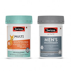 Deals, Discounts & Offers on  - Swisse Family immunity combo - Mens Multivitamin 60 Tablets + kids Multivitamin 60 Tablets