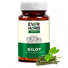 Deals, Discounts & Offers on  - EVERHERB Giloy (guduchi) 500mg - Ayush Recommended Immunity Booster - Maintains Resipiratory Health - Bottle Of 60 Capsules