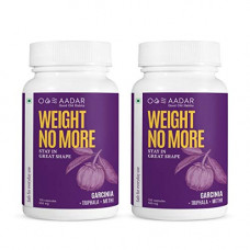 Deals, Discounts & Offers on  - AADAR WEIGHT NO MORE | Natural Fat Burn and Weight Loss Product For Men and Women | 120 Capsules (Pack of 2) | Garcinia, Triphala, Fenugreek (Methi)