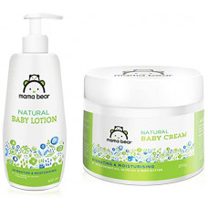 Deals, Discounts & Offers on Baby Care - Mama Bear Natural Baby Cream - 200 gm & Mama Bear Natural Baby Lotion - 400 ml