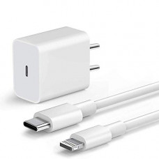 Deals, Discounts & Offers on Mobile Accessories - Quexicon Original 20 Watt Fast Charger Adapter with Type C to Lightening Cable Compatible For Apple iPhone 13, iPhone 13 pro, iPhone 13 pro max, iPhone 12 (Adapter and Cable)