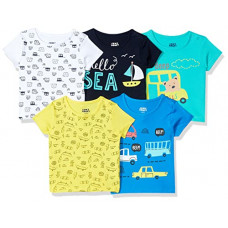 Deals, Discounts & Offers on Baby Care - [Size 18-24Y] Amazon Brand - Jam & Honey Baby-Boy's Regular T-Shirt