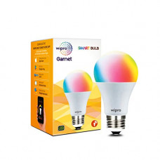 Deals, Discounts & Offers on  - wipro E27 Wi-Fi Enabled Smart LED Bulb For Amazon Alexa & Google Assistant (9 Watts, Multicolor)
