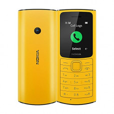 Deals, Discounts & Offers on Electronics - (Renewed) Nokia 110 4G with Volte HD Calls, Up to 32GB External Memory, FM Radio (Wired & Wireless Dual Mode), Games, Torch | Yellow