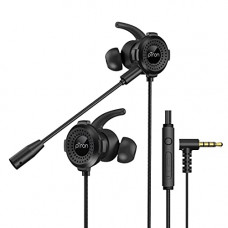 Deals, Discounts & Offers on Headphones - pTron Boom Gaming Wired Headphones with Deep Bass, Dual Mic
