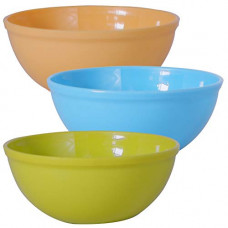 Deals, Discounts & Offers on  - Wonder Sigma 1500 Microwave Safe Multipurpose Plastic Bowl Set,3 pc Bowl 1300 ml, Blue Yellow Green Color
