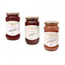 Deals, Discounts & Offers on  - Kohena Agro Jam Combo (Mixed Fruit+Apple+Rose Lichi)(500Gms*3)