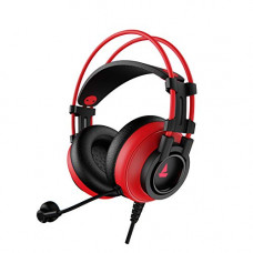 Deals, Discounts & Offers on  - boAt Immortal IM-200 7.1 Channel USB Gaming Headphone with RGB Breathing LEDs & 50mm Drivers(Raging Red)