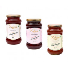 Deals, Discounts & Offers on  - Kohena Agro Jam Combo (Mixed Fruit+Strawberry+ Salted Mango)(500Gms*3)
