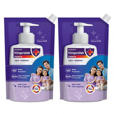 Deals, Discounts & Offers on Beauty Care - Asian Paints Viroprotek Assure Liquid Handwash Skin Care Refill Pouch (Pack of 2 x 750 ml)