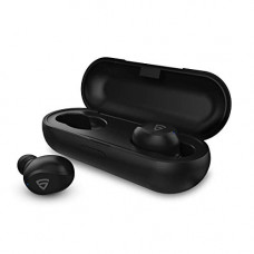 Deals, Discounts & Offers on Headphones - RAEGR AirShots 700 TWS Wireless Earbuds with Realtek Chipset , Bluetooth 5.0 Wireless Earphones Headphones 20 Hrs Playtime with 450 mAh Charging Case, IPX 4 Auto Pairing in-Ear Bluetooth Earphones with Mic , Touch Controls , Wireless Headset- Black RG1006