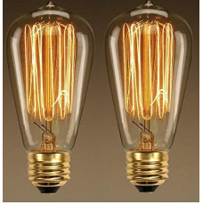 Deals, Discounts & Offers on  - NARANG 2200K E26/27 Medium Base 4W Vintage LED Filament Light Bulb For Restaurant, Home, Reading Room, Office (Warm White) - Pack of 2