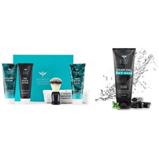 Deals, Discounts & Offers on Health & Personal Care - Bombay Shaving Company Premium Shaving Kit and Charcoal Face Wash