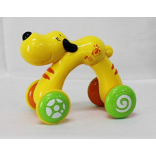 Deals, Discounts & Offers on  - Brunte Sliding Puppy for The Baby Kids to Play with Ring Bell Moving Body Without Battery Doll