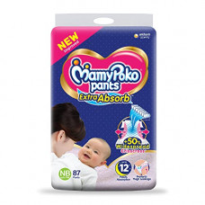 Deals, Discounts & Offers on Baby Care - MamyPoko Pants Extra Absorb Diaper For New Born, suitable for up to 5 Kg of New Born, NB - 1 Size , Pack of 87 (NB 1 - 87)