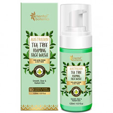 Deals, Discounts & Offers on Beauty Care - Oriental Botanics Australian Tea Tree Foaming Face Wash | For Acne Prone & Oily Skin, No Sls and Paraben, 120 ml