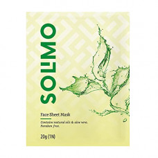 Deals, Discounts & Offers on Beauty Care - Amazon Brand - Solimo Face Sheet Mask with Natural Oils and Aloe Vera