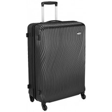 Deals, Discounts & Offers on  - Amazon Brand - Solimo Ripple Hardside Trolley, Black, 75 cm