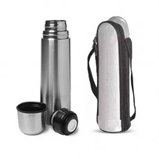 Deals, Discounts & Offers on  - Mumma's Life- Thermosteel Vacuum Flask , 1000 ml,18/8 Stainless Steel 1000 ml Flask (Pack of 1, Steel/Chrome, Steel)
