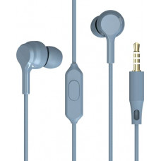 Deals, Discounts & Offers on Headphones - ZEBRONICS Zeb-BRO PRO in Ear Wired Stereo Earphones with Mic, 3.5mm Audio Input Jack, 10mm Drivers, in-Line Mic, 1.2 Metre Cable (Blue)