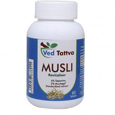 Deals, Discounts & Offers on  - Ved Tattva Musli Tablets, Safed Musli 60 Tablets/Natural & Pure Musali Powder