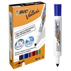 Deals, Discounts & Offers on Stationery - Bic Velleda Whiteboard Marker Set - Pack of 4 (Multicolour)