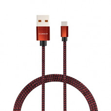 Deals, Discounts & Offers on  - Hammer Unbreakable 3.1A Fast Charging Braided Type C Cable  1 Meter (Red)