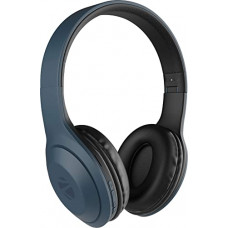 Deals, Discounts & Offers on Headphones - (Renewed) Zebronics Zeb Duke 101 Wireless Headphone with Mic, Supporting Bluetooth 5.0, AUX Input Wired Mode, mSD Card Slot, Dual Pairing, On Ear & Fold able, FM, Media/Call Controls (Blue)