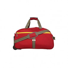 Deals and Offers on - VIP Red Zip Closure Men's and Women's Duffle Trolley Bag Deals, Discounts & Offers on - VIP Red Zip Closure Men's and Women's Duffle Trolley Bag