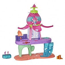 Deals, Discounts & Offers on  - DreamWorks Trolls World Tour Blooming Pod Stage Musical Toy, Plays 3 Different Songs, Playset