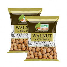Deals, Discounts & Offers on  - Nutri Desire California Walnut Whole - 1 Kg California Akrot with shell (500*2)