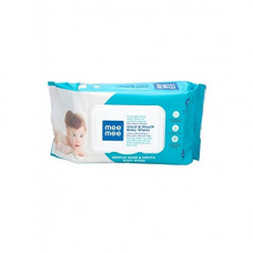 Deals, Discounts & Offers on Baby Care - Mee Mee Gentle Hand and Mouth Baby Wipes (White, 1 Pack, 72 Pieces)