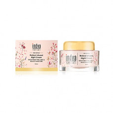 Deals, Discounts & Offers on Beauty Care - Indya Natural Hydrating Anti Ageing Night Cream || Infused with Retinol || Boost Moisturizer || Fights fine lines & wrinkles -50ml