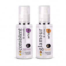 Deals, Discounts & Offers on Beauty Care - Skinatura Glamour & Shine Frizz Control Hair Serum + Consistent & Smooth Moisturizing Shine Hair Serum Combo Pack (200ml / Pack of 2)
