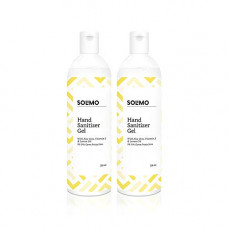 Deals, Discounts & Offers on  - Amazon Brand - Solimo Hand Sanitizer Gel - 200 ml (Pack of 2, Lemon Oil)