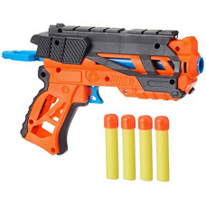 Deals and Offers on - Amazon Brand - Jam & Honey Battle Blaster Toy Guns, Orange, with Soft Foam Bullets Deals, Discounts & Offers on - Amazon Brand - Jam & Honey Battle Blaster Toy Guns, Orange, with Soft Foam Bullets