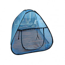Deals, Discounts & Offers on Outdoor Living  - Febox Foldable King Size Mosquito Net (Blue)
