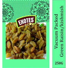 Deals, Discounts & Offers on  - Exotes Premium Dry Fruits (Green Raisins/ Kishmish), 250 g