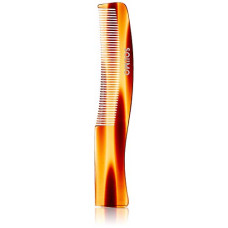 Deals, Discounts & Offers on Beauty Care - Amazon Brand - Solimo Handmade Turtle Shell Brown Wavy-Shaped Rake Comb, 17 cm x 3 cm