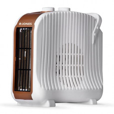 Deals and Offers on - Jones Heat Flame 1000w/2000w temperature control Fan room heater (Brown, Pack of 1) Deals, Discounts & Offers on - Jones Heat Flame 1000w/2000w temperature control Fan room heater (Brown, Pack of 1)