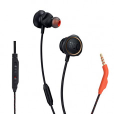 Deals and Offers on - JBL Quantum 50 by Harman Wired in-Ear Gaming Headphone with Twist-Lock Technology, Inline Voice Focus Microphone and Master Volume Slider (Black) Deals, Discounts & Offers on - JBL Quantum 50 by Harman Wired in-Ear Gaming Headphone with Twist-Lock Technology, Inline Voice Focus Microphone and Master Volume Slider (Black)