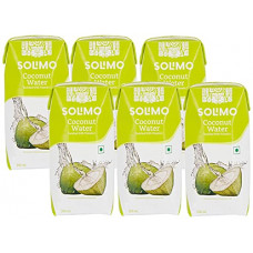 Deals and Offers on - Amazon Brand Solimo Coconut Water Enriched with Vitamin C, 200ml (Pack of 6) Deals, Discounts & Offers on - Amazon Brand Solimo Coconut Water Enriched with Vitamin C, 200ml (Pack of 6)