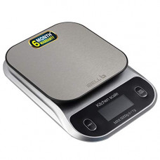 Deals and Offers on - iBELL WS5KN Multipurpose Stainless Steel Premium Finish Digital Kitchen Weighing Scale, Tare Function, Portable Electronic Food Weight Machine, 5kg, Backlit LCD display Deals, Discounts & Offers on - iBELL WS5KN Multipurpose Stainless Steel Premium Finish Digital Kitchen Weighing Scale, Tare Function, Portable Electronic Food Weight Machine, 5kg, Backlit LCD display