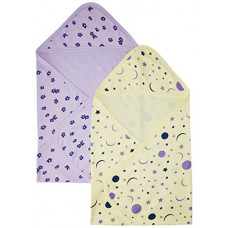 Deals, Discounts & Offers on Baby Care - Amazon Brand - Solimo Hooded Baby Towel/ Wrapper, Pack of 2 (508.0mm L X 610.0mm W)