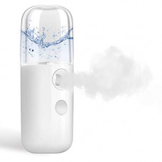 Deals, Discounts & Offers on Beauty Care - [2021 Latest] GIVERARE Nano Facial Steamer, Handy Mini Mister, USB Rechargeable Mist Sprayer, 30ml Visual Water Tank Moisturizing&Hydrating