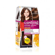 Deals, Discounts & Offers on Beauty Care - L'Oreal Paris Casting Creme Gloss Hair Color, Chocolate 535, 87.5g+72ml